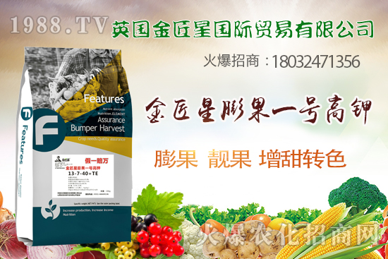 色不正、味不甜、量不增！果實拿啥奪高產(chǎn)？“金匠星膨果一號高鉀”全搞定！