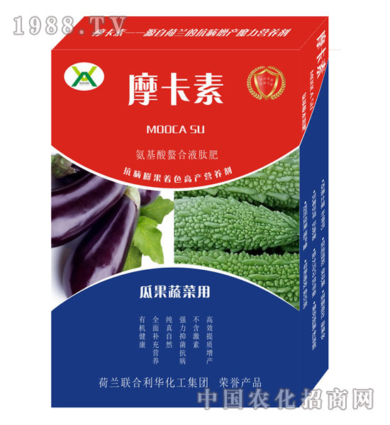 瓜果蔬菜專用氨基酸螯合液肽肥-摩卡素-強芯國際