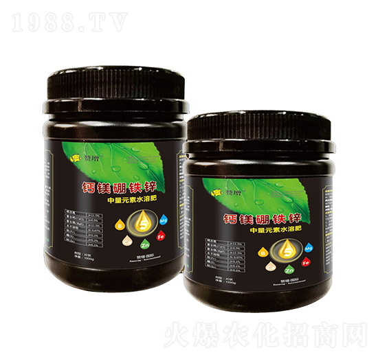 中量元素水溶肥-鈣鎂硼鐵鋅-贊增農(nóng)業(yè)
