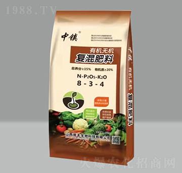 有機無機復混肥料8-3-4-中鎮(zhèn)-晉豐生物