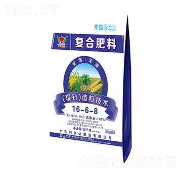 全輥針造粒復混肥料16-6-8-利爾達肥業(yè)
