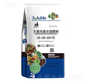 20kg大量元素水溶肥料20-20-20+TE-金葫蘆